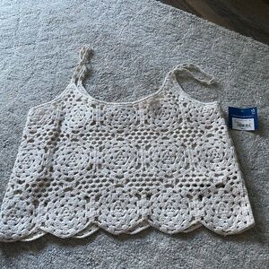 Arizona Cream / Off White Crop- Top